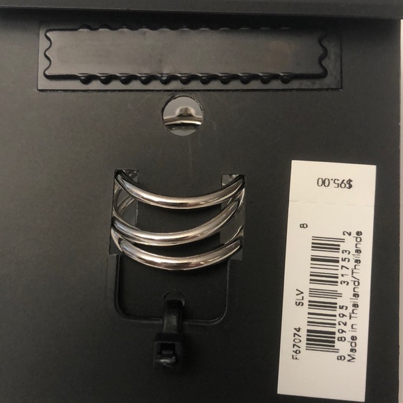 Coach Open Circle Halo Ring Set - Picture 3 of 3